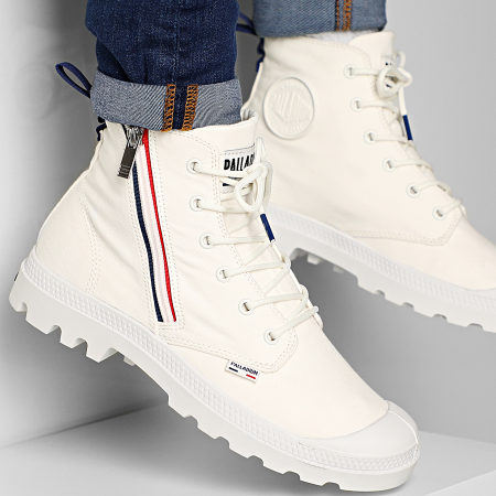 Palladium - Boots Pampa French OutZip 76663 Star White