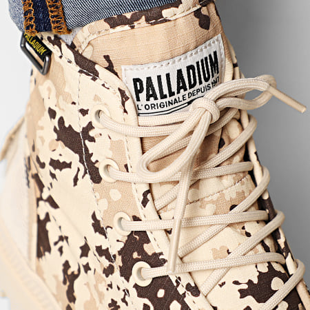 Palladium - Boots Pampa High OG Camo 76657 Beige Camouflage