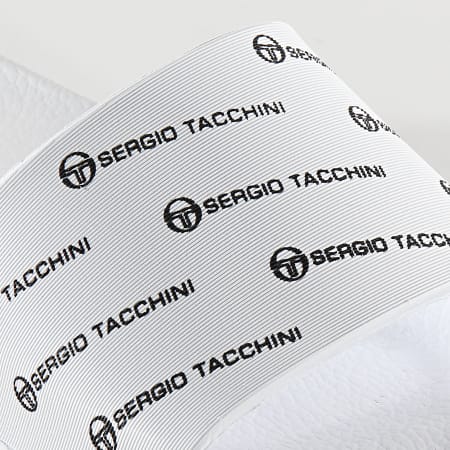 Sergio Tacchini - Claquettes Remix STM019005 White Black
