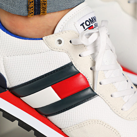 Tommy Jeans - Baskets Casual Tommy Jeans Sneaker 0399 White