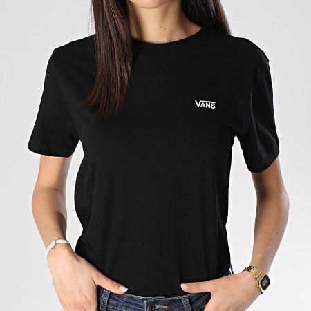 Vans - Tee Shirt Femme Junior V Boxy A4MFL Noir