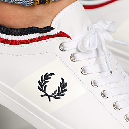 Fred Perry - Baskets B8185 White