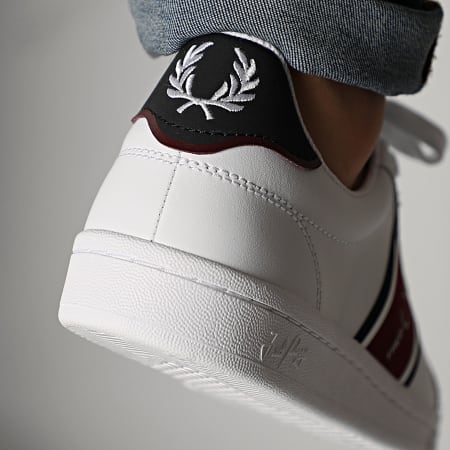 Fred Perry - Baskets B8301 White