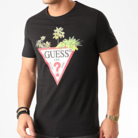 Guess - Tee Shirt M0GI76 Noir