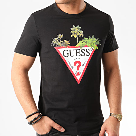 Guess - Tee Shirt M0GI76 Noir