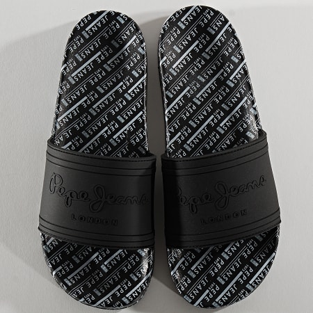 Pepe Jeans - Claquettes Slider All Over PMS70082 Black