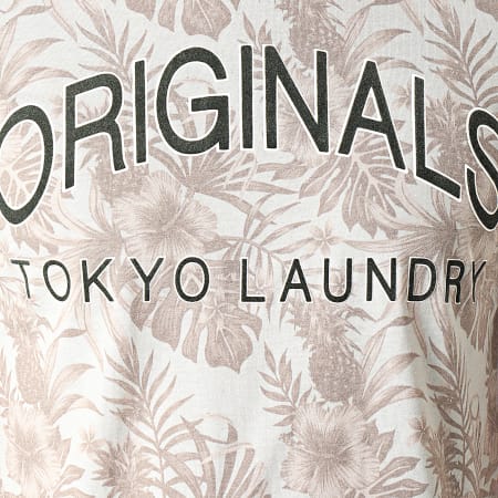 Tokyo Laundry - Tee Shirt Kahaluu Vert Clair Floral