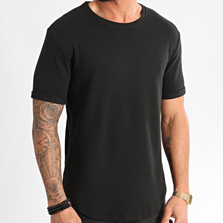Aarhon - Tee Shirt Oversize 13813 Noir