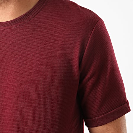 Aarhon - Tee Shirt Oversize 13813 Bordeaux