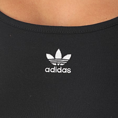 Adidas Originals - Robe Débardeur Femme A Bandes FM3270 Noir