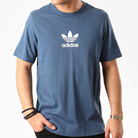 Adidas Originals - Tee Shirt Premium FM9923 Bleu Marine