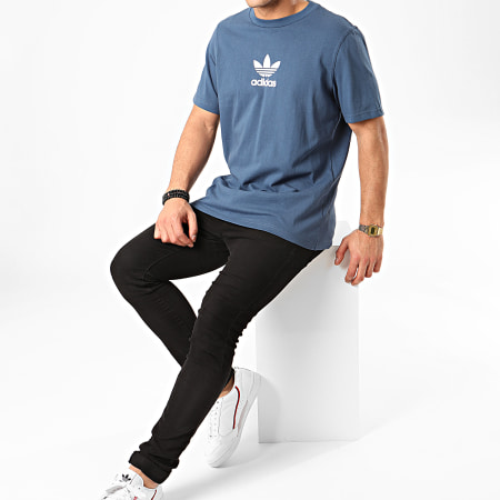 Adidas Originals - Tee Shirt Premium FM9923 Bleu Marine