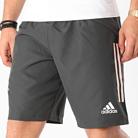 Adidas Sportswear - Short Jogging Allemagne Downtime FI0769 Noir
