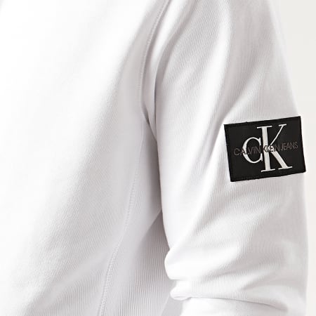 Calvin Klein - Monogram Sleeve Badge 4036 Blanc
