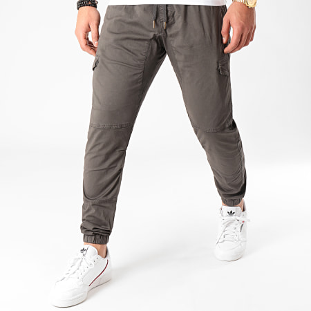Indicode Jeans - Jogger Pant 5851S20 Gris Anthracite