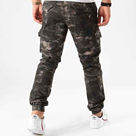Indicode Jeans - Jogger Pant Camouflage Levi Vert Kaki