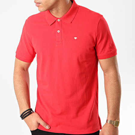 Tom Tailor - Polo Manches Courtes 1016502-XX-10 Rouge