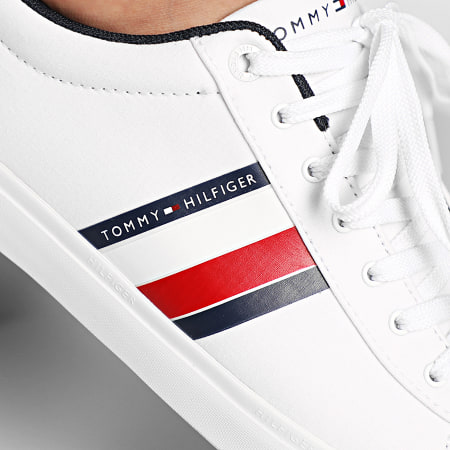 Tommy Hilfiger - Baskets Essential Stripes Detail Sneaker 2685 White