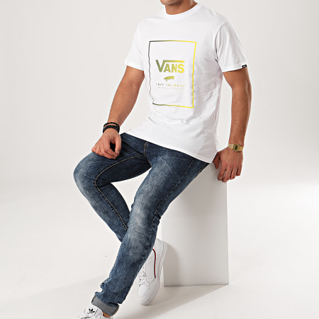 Vans - Tee Shirt Print Box A312SYNL Blanc