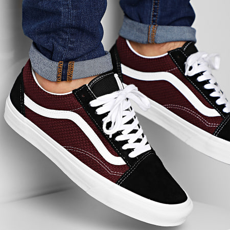 vans baskets old skool d3hy28 black white