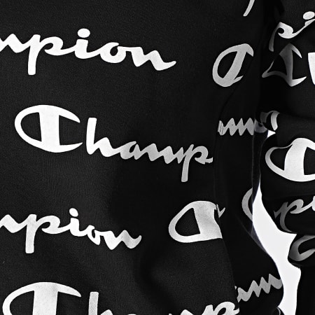 Champion - Sweat Capuche Femme 112617 Noir