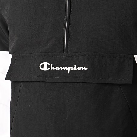 Champion - Veste Outdoor 214240 Noir Blanc