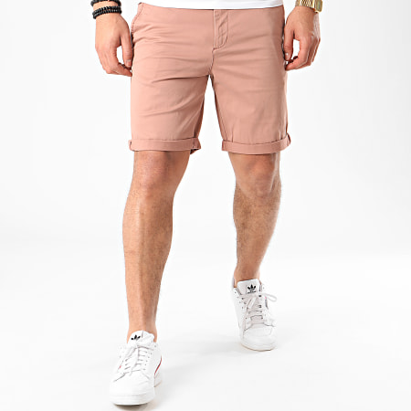 Jack And Jones - Short Chino Slim Bowie Rose Poudré