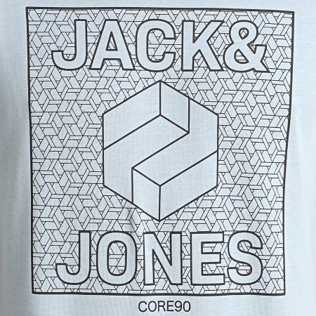 Jack And Jones - Tee Shirt Complete Bleu Ciel