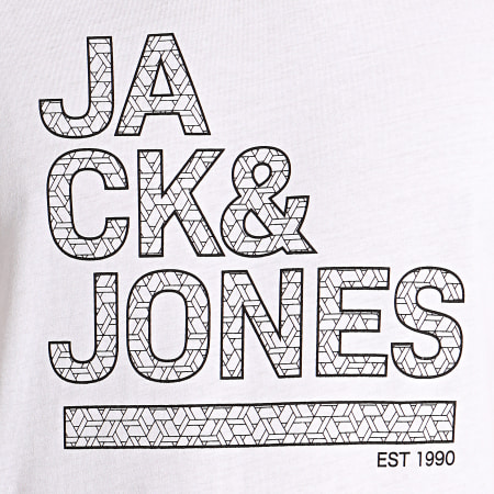 Jack And Jones - Tee Shirt Complete Blanc