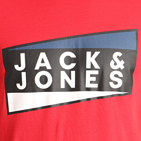 Jack And Jones - Tee Shirt Shaun Rouge