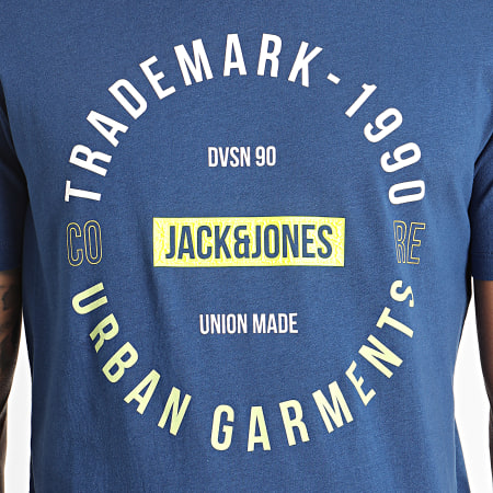 Jack And Jones - Tee Shirt Koi Bleu Marine