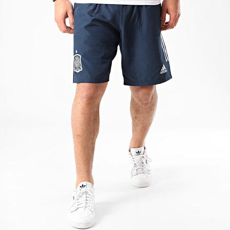 Adidas Sportswear - Short Jogging A Bandes FEF DT SHO FI6288 Bleu Marine