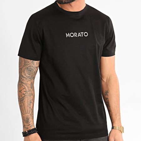 Antony Morato - Tee Shirt MMKS001818 Noir Argenté