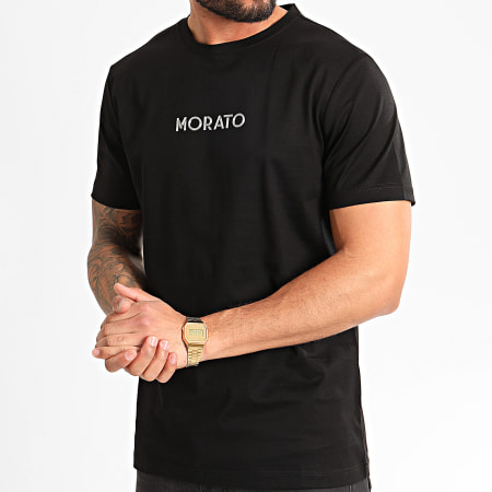 Antony Morato - Tee Shirt MMKS001818 Noir Argenté