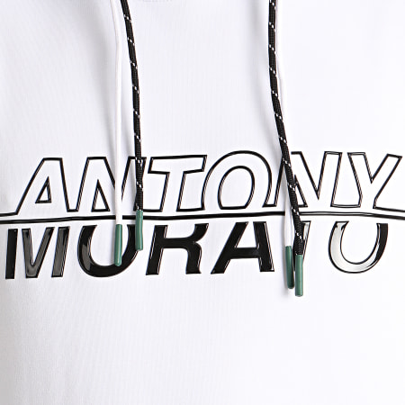 Antony Morato - Sweat Capuche MMFL00636 Blanc