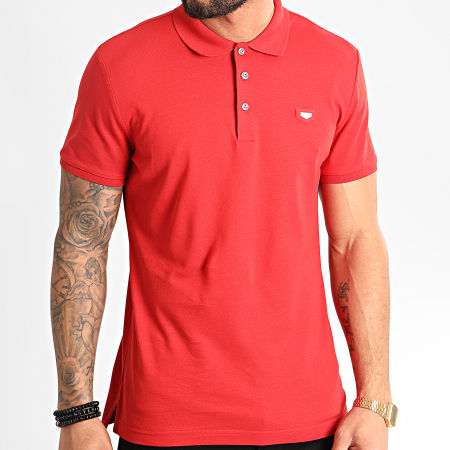 Antony Morato - Polo Manches Courtes MMKS01738 Rouge