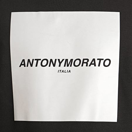 Antony Morato - Sweat Crewneck MMFL00644 Noir Réfléchissant