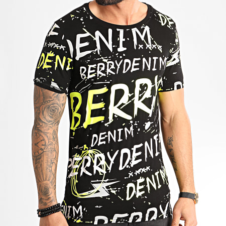 Berry Denim - Tee Shirt XP004 Noir