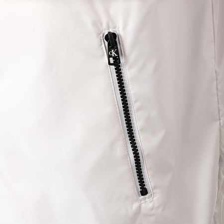 Calvin Klein - Coupe-Vent Zip Through 5279 Blanc