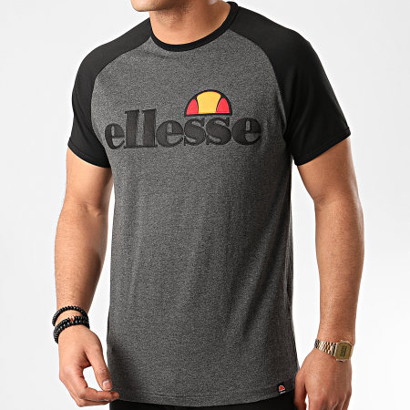 Ellesse - Tee Shirt Piave SHE07393 Gris Anthracite Chiné
