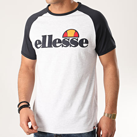 Ellesse - Tee Shirt Piave SHE07393 Blanc Chiné