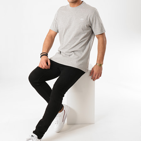 Adidas Originals - Tee Shirt Essential FM9962 Gris Chiné