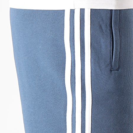 Adidas Originals - Short Jogging A Bandes 3 Stripes FM3806 Bleu Marine