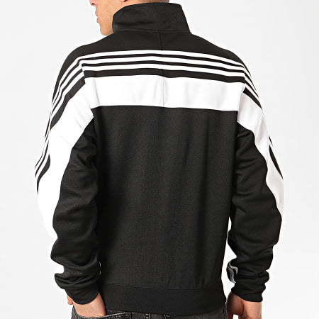 Adidas Originals - Veste Zippée A Bandes 3 Stripes Wrap FM1525 Noir