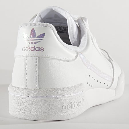 Adidas Originals - Baskets Femme Continental 80 FU6669 Cloud White Core Black