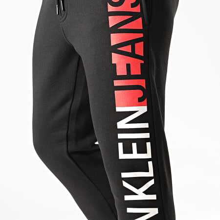 Calvin Klein - Pantalon Jogging Stripe Institutional 4909 Noir