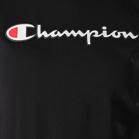 Champion - Tee Shirt Femme 112650 Noir