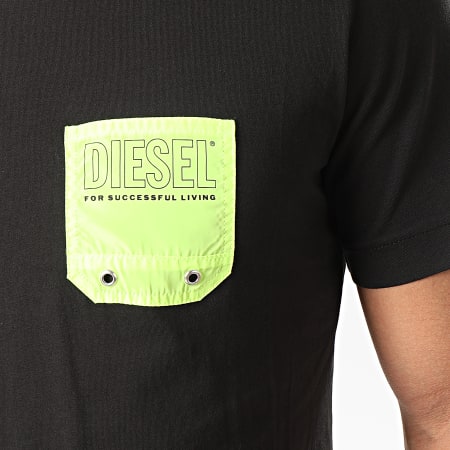 Diesel - Tee Shirt Poche Bmowt Diego 00SY99-0DAYD Noir
