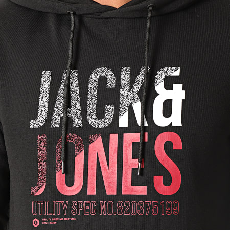 Jack And Jones - Sweat Capuche Foke Noir