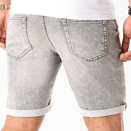 Only And Sons - Short Jean Ply Gris